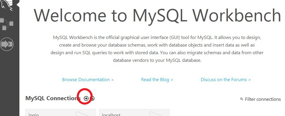 MySQLの設定方法