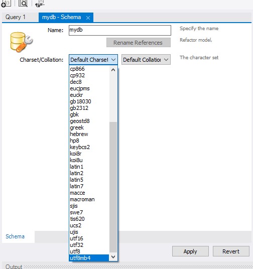 MySQL Workbenchの操作方法